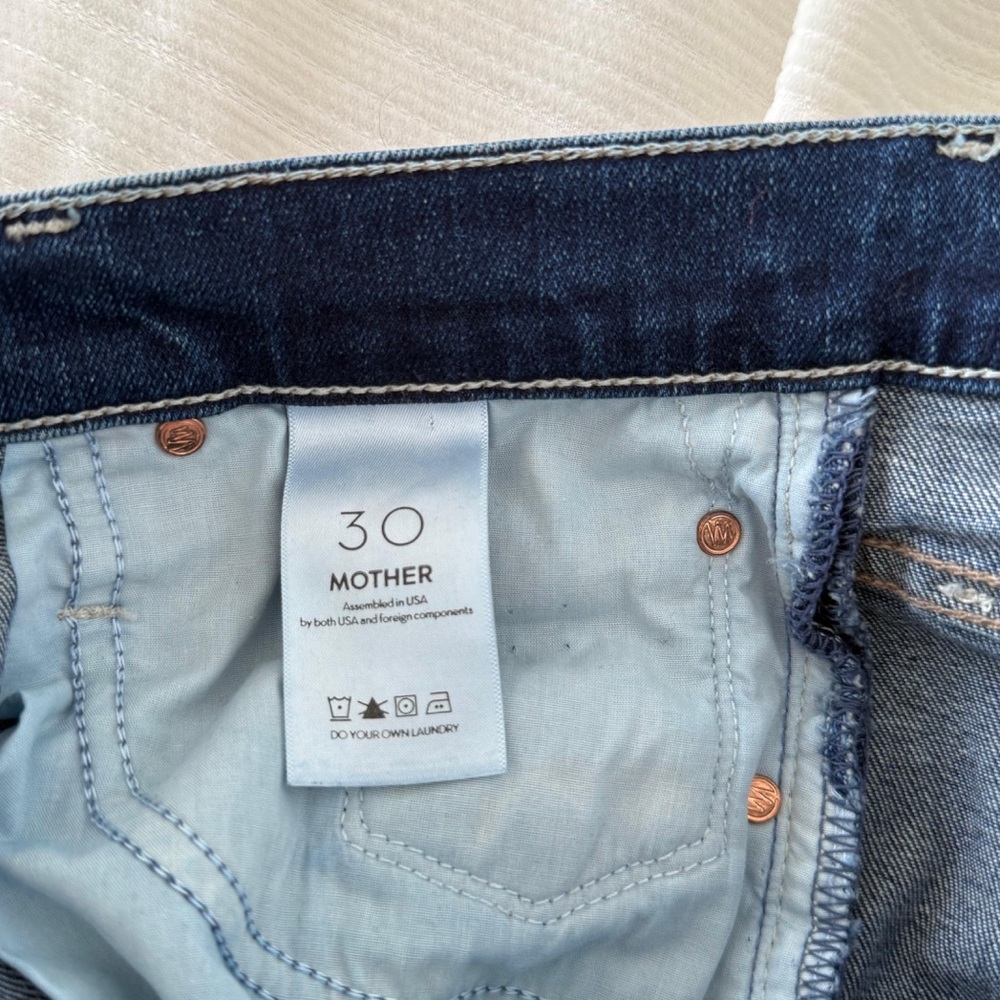 Mother Jeans The Tomcat Ankle Jeans in Night Clubbing Size 30 - Picture 12 of 12